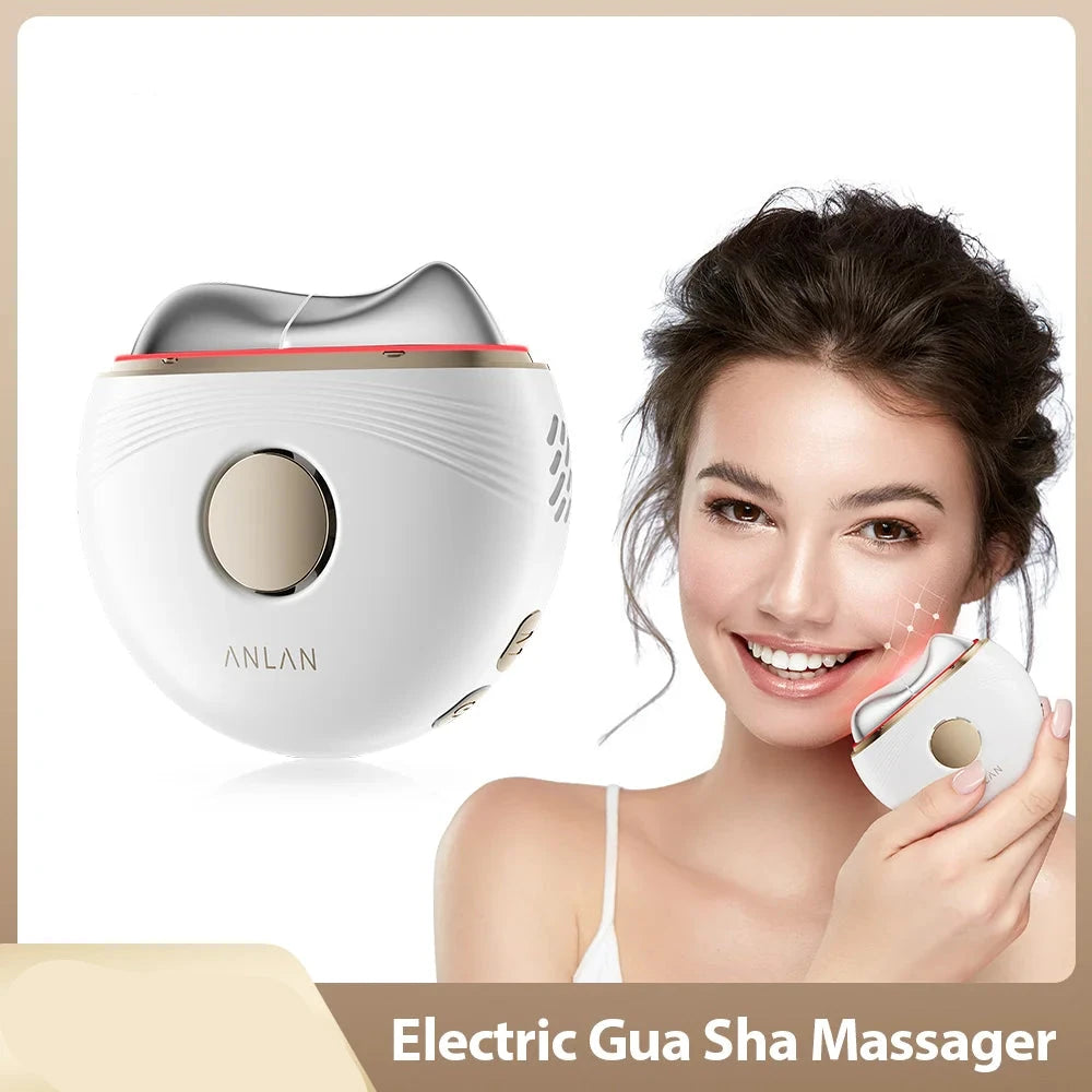 ANLAN Electric Guasha Massager EMS Face Lifting Firming Skin Care