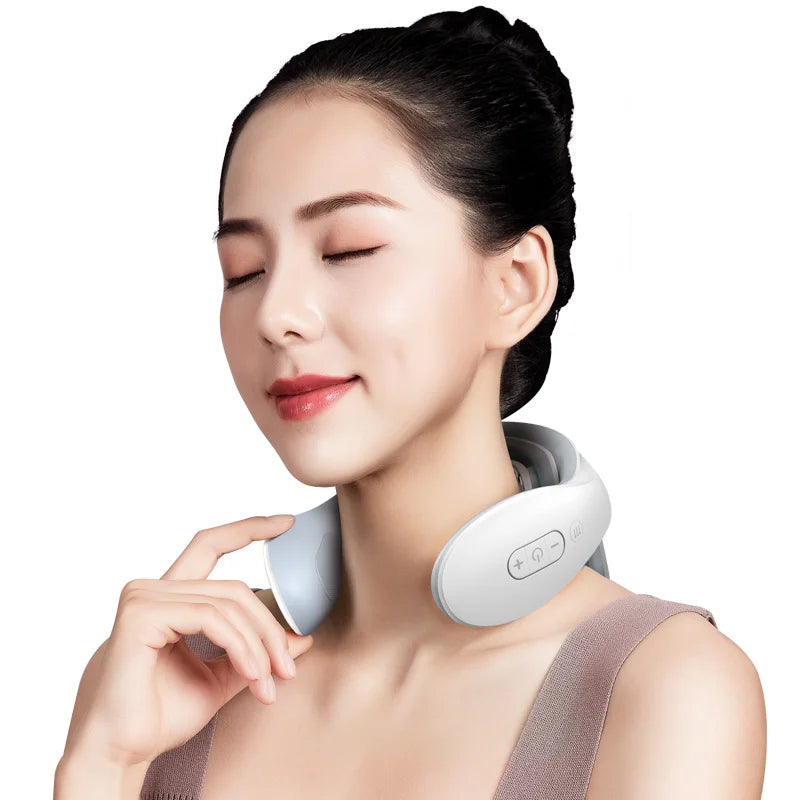 Smart Neck Massager Heating Vibrator