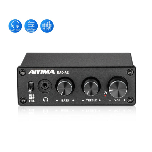 DAC A2 Audio Decoder with Headphone Amplifier