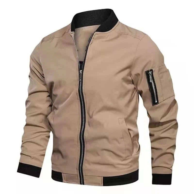 Casual Lightweight Bomber Jacket