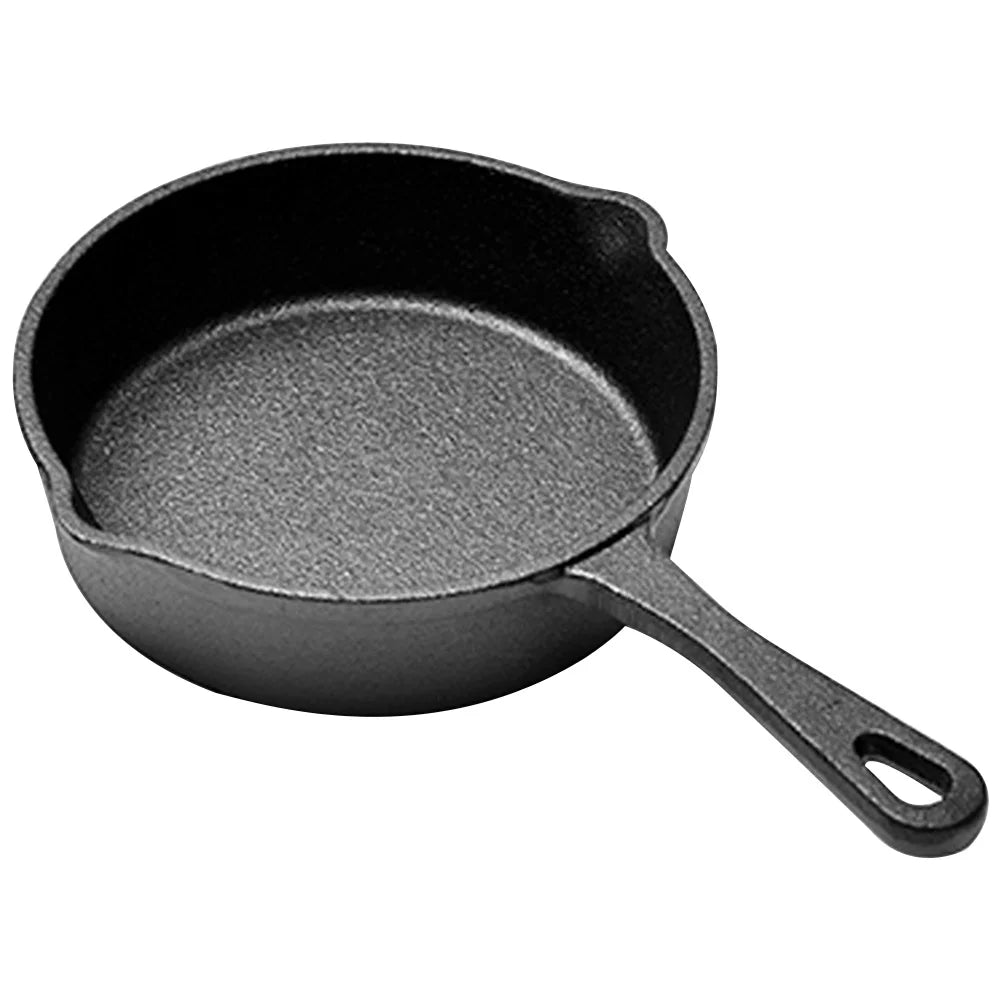 Pan Iron Cast Frying Egg Steak Cooker Pot Mini Enamel Saucepan Steak Steak Cookers Maker Cookware Omelet Sandwich Waffle Grill