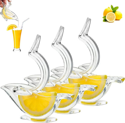 Mini Bird-Shaped Manual Juicer for Orange, Lemon, Fruit Squeeze