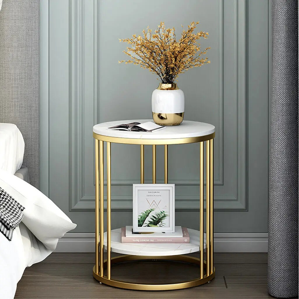 Tier Marble Side Table