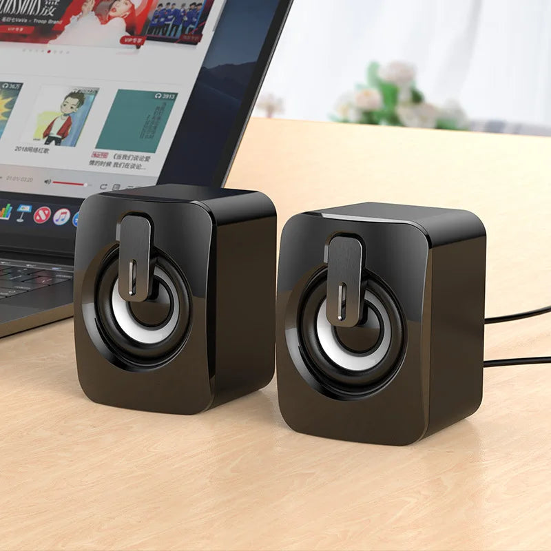 Portable USB 3.5mm Audio Interface Subwoofer Speaker