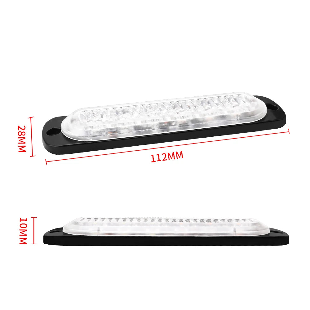 12V/24V LED Strobe Grille Lights