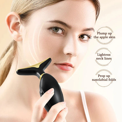 Skin Rejuvenation Device Anti-Aging Lifting Tightening Facial Neck Massager