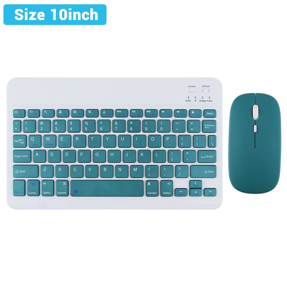 EMTRA Bluetooth Wireless Keyboard and Mouse for Android, iOS, Tablets