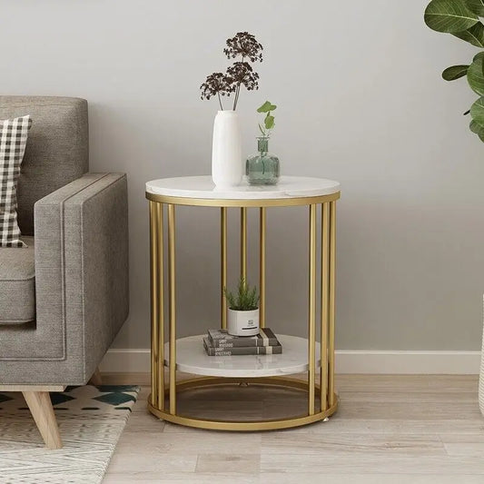 Tier Marble Side Table