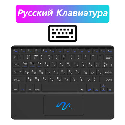 CASEPOKE Wireless Keyboard with Touchpad for iPad, Android, Windows