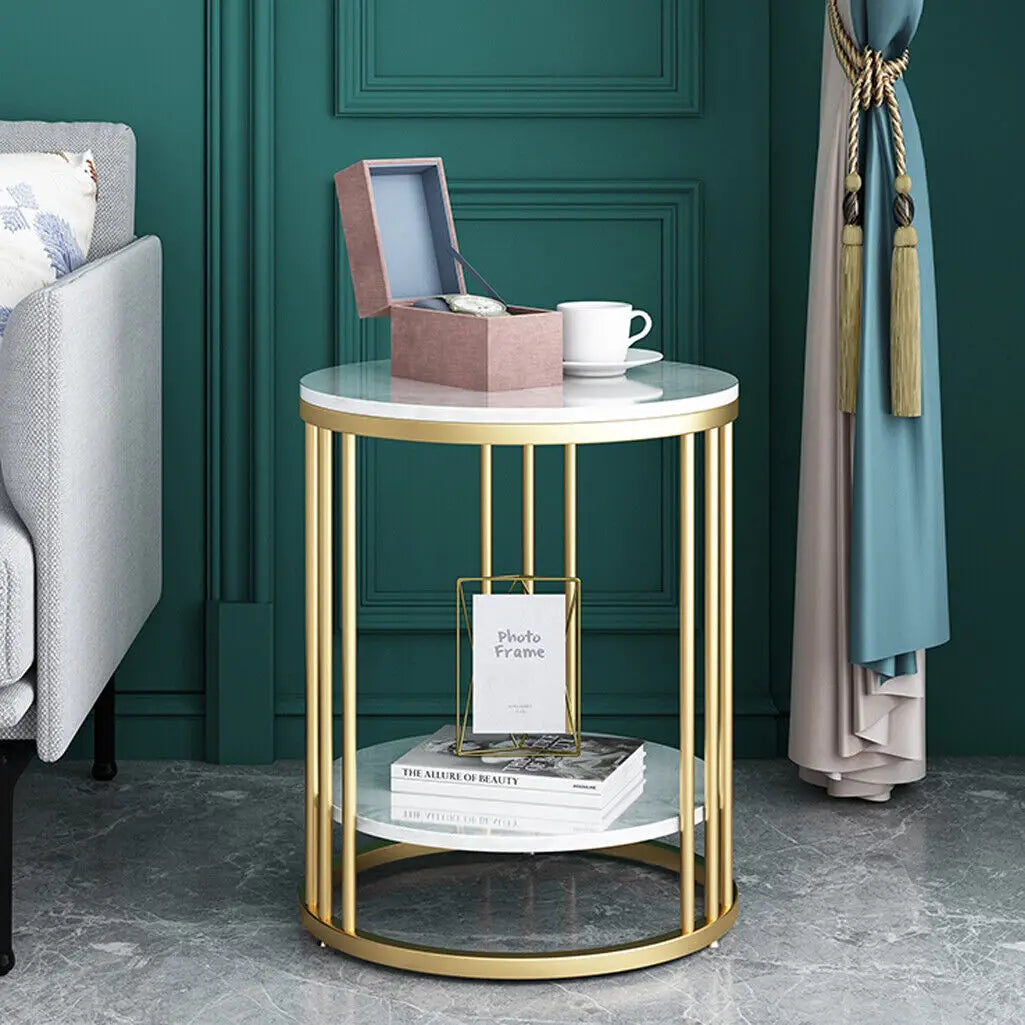 Tier Marble Side Table