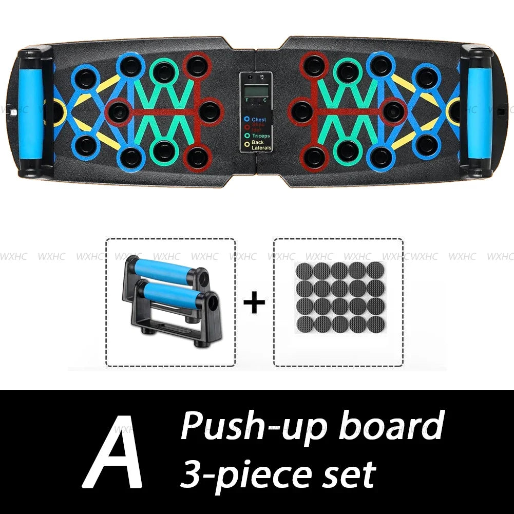 Automatic Count Push-Up Board Foldable Strength Training Equipment for Home