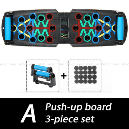 Automatic Count Push-Up Board Foldable Strength Training Equipment for Home