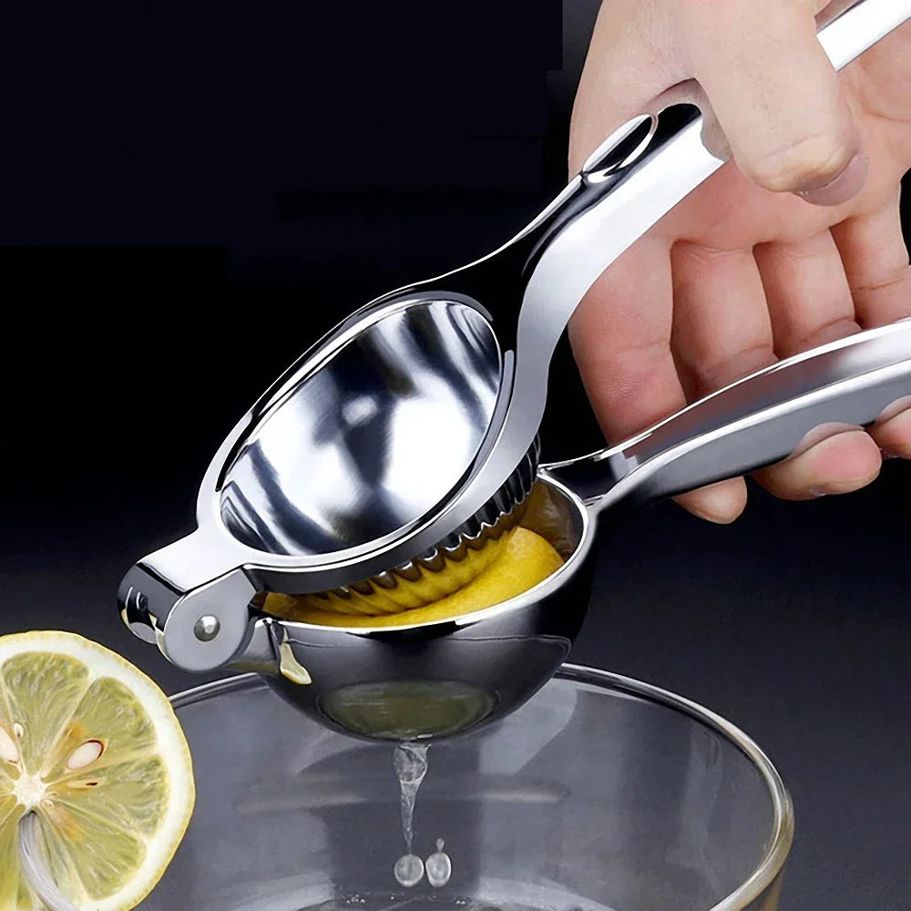 Stainless Steel Manual Citrus Juicer, Durable Lemon, Orange Press