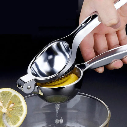 Stainless Steel Manual Citrus Juicer, Durable Lemon, Orange Press