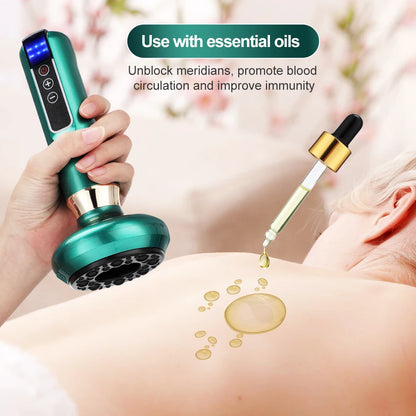 Electric Cupping Massager with Infrared Heat