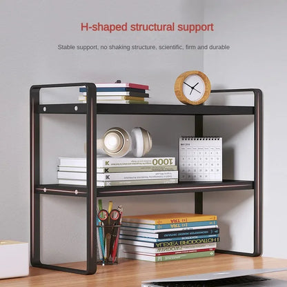 Wooden Desktop Shelf Storage Rack