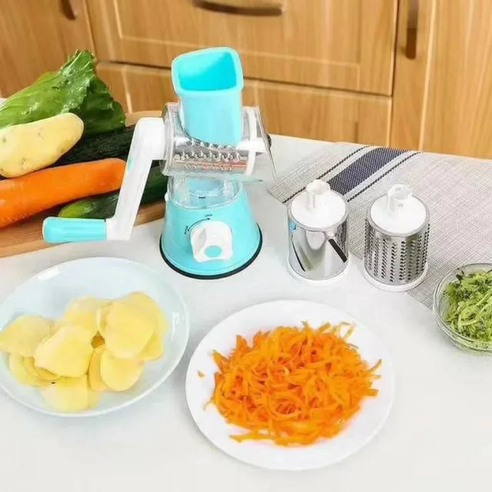 Vegetable Cutter, Slicer, Cheese Chopper, Potato Shredder, Manual Machine