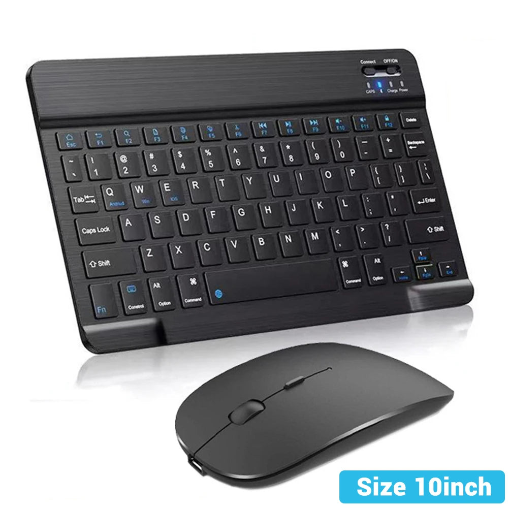 EMTRA Bluetooth Wireless Keyboard and Mouse for Android, iOS, Tablets