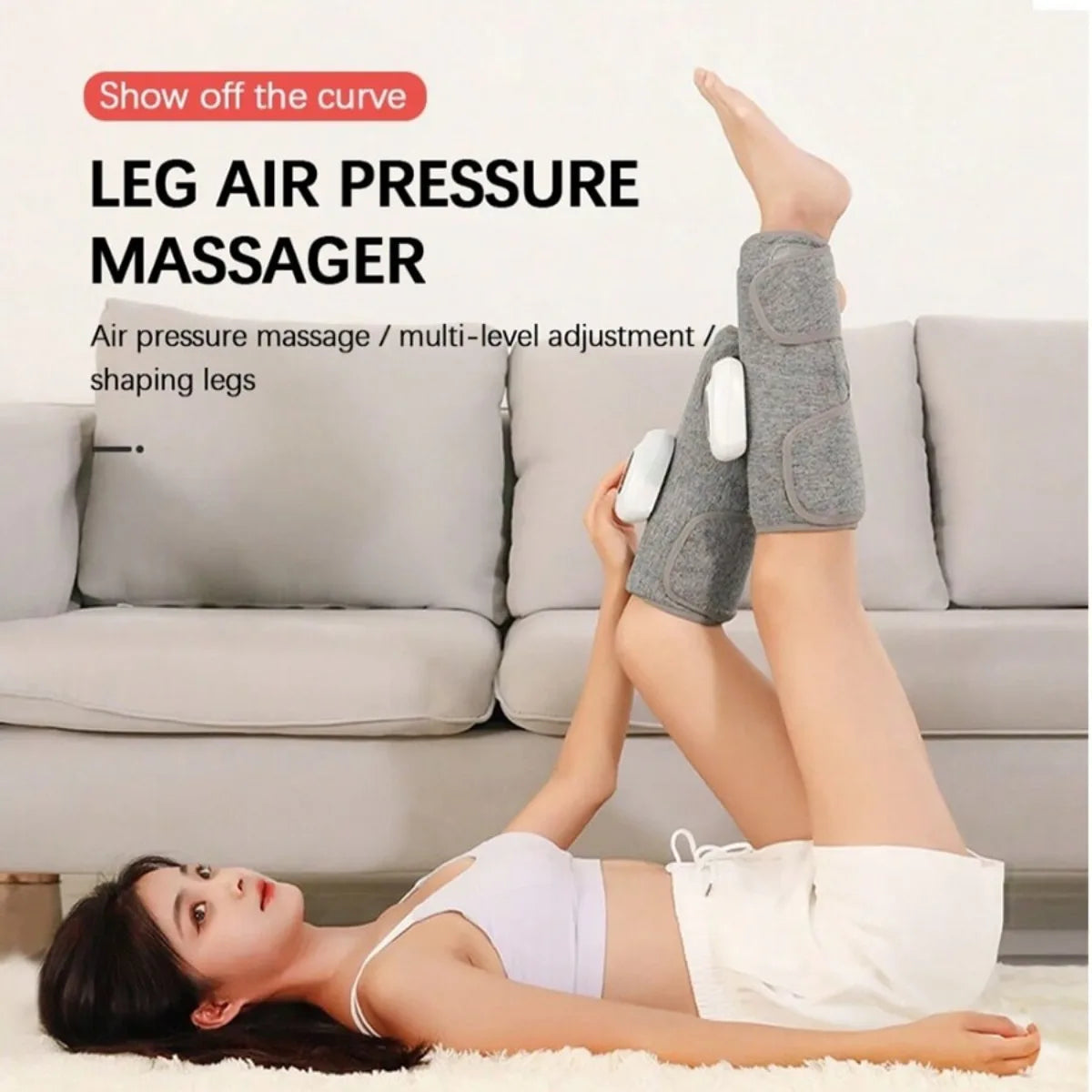 Wireless Rechargeable Electric Leg Massager