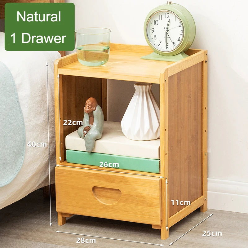 Modern Bamboo Nightstands