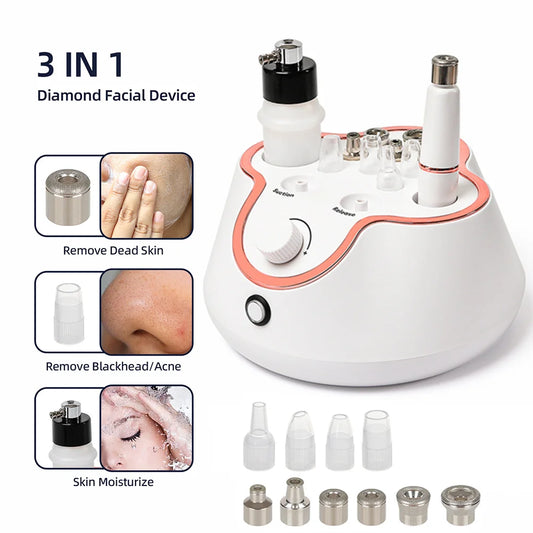 Professional Diamond Microdermabrasion Facial Peeling Machine for Home Skin Care