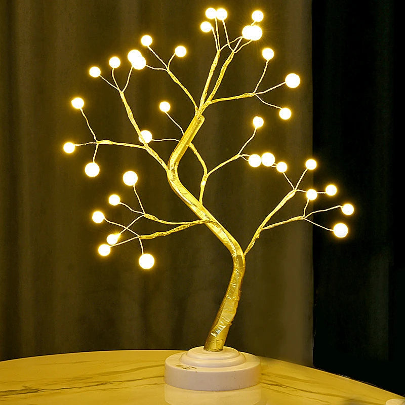 LED Bonsai Cherry Blossom Night Light