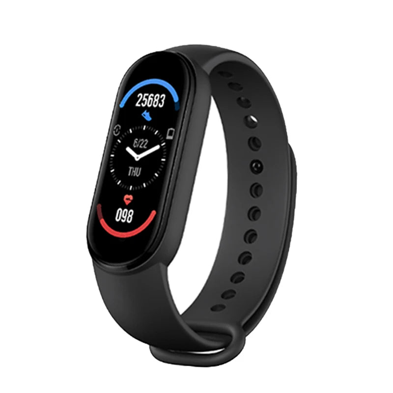 M6 Smart Watch Fitness Tracker Heart Rate Blood Pressure Monitor