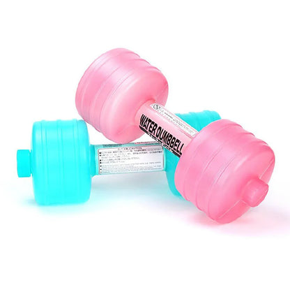 1kg Water-Filled Dumbbells for Women Fitness, Weight Loss Exercise