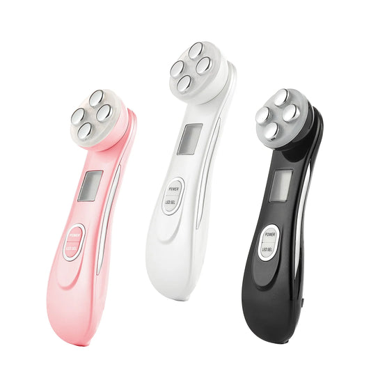 5-in-1 RF Radio Frequency EMS LED Photon Face Massager