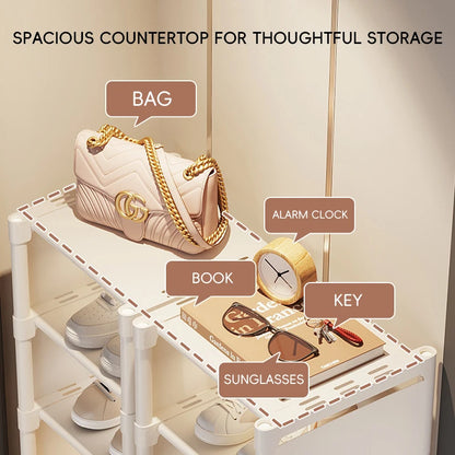 Multi-Layer Vertical Shoe Rack Organizer