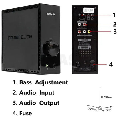 High Power Bluetooth Subwoofer Speaker System