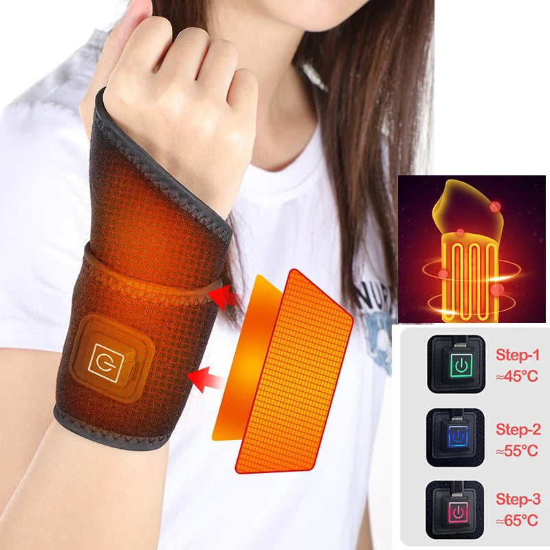 USB Heating Wrist Support Brace