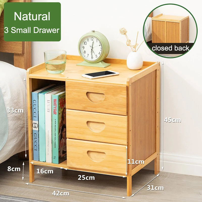 Modern Bamboo Nightstands