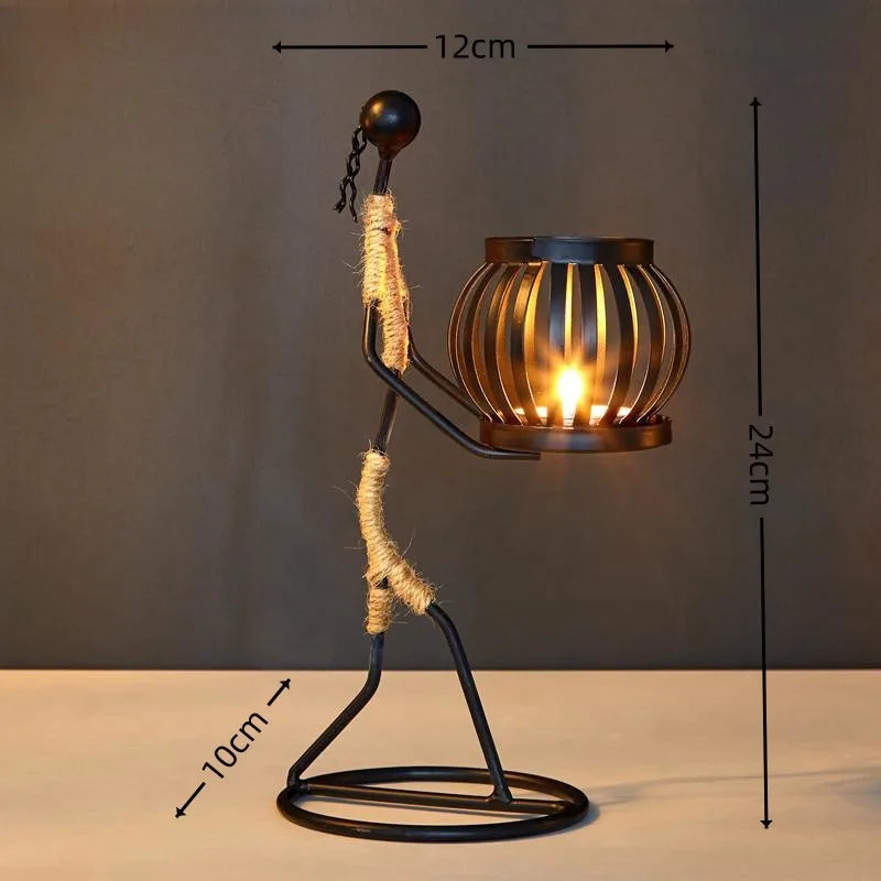 Nordic Metal Candlestick