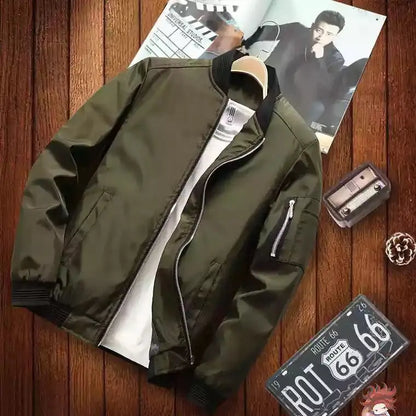 Casual Lightweight Bomber Jacket