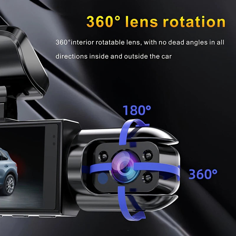 1080P Dual Dash Cam WiFi Car DVR