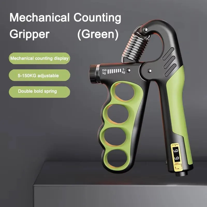 Adjustable Grip Strengthener 5-100kg Hand Expander for Muscle Recovery