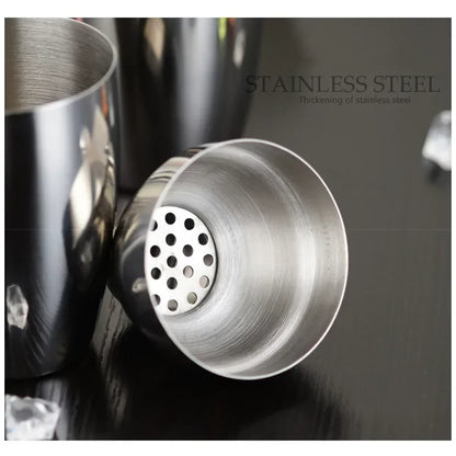 Stainless Steel Cocktail Shaker Mixer, Boston Shaker for Bartenders