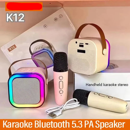 Portable Karaoke Machine with Bluetooth 5.3