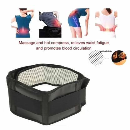 Adjustable Tourmaline Magnetic Therapy Lumbar Brace