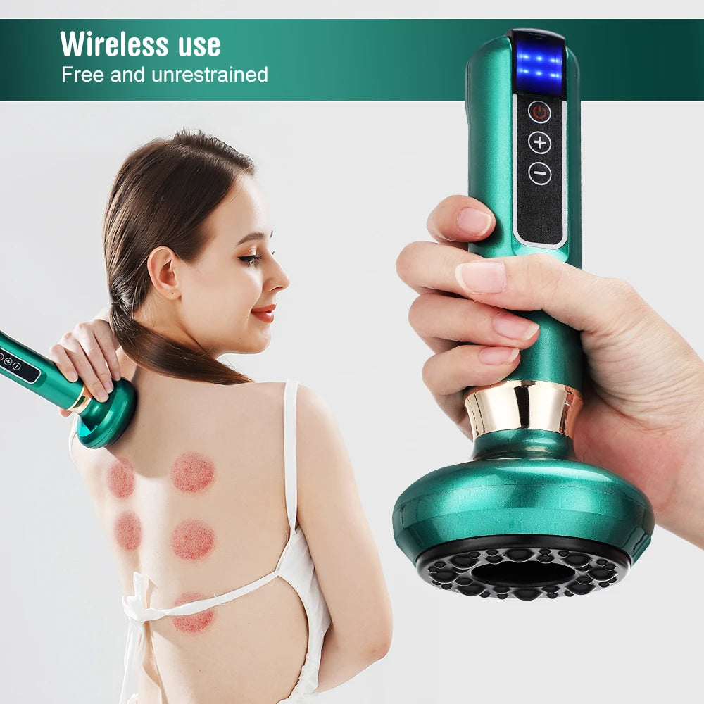 Electric Cupping Massager with Infrared Heat