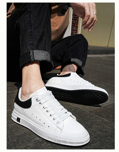 Casual Lift Sneakers Men Elevator Shoes Height Increase Insole 6cm White Black Taller Shoes Men Fashion Sports Plus Size 37-46