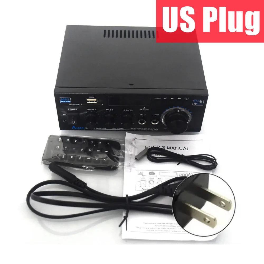 Digital Bluetooth Amplifier 2 Channel HiFi Sound