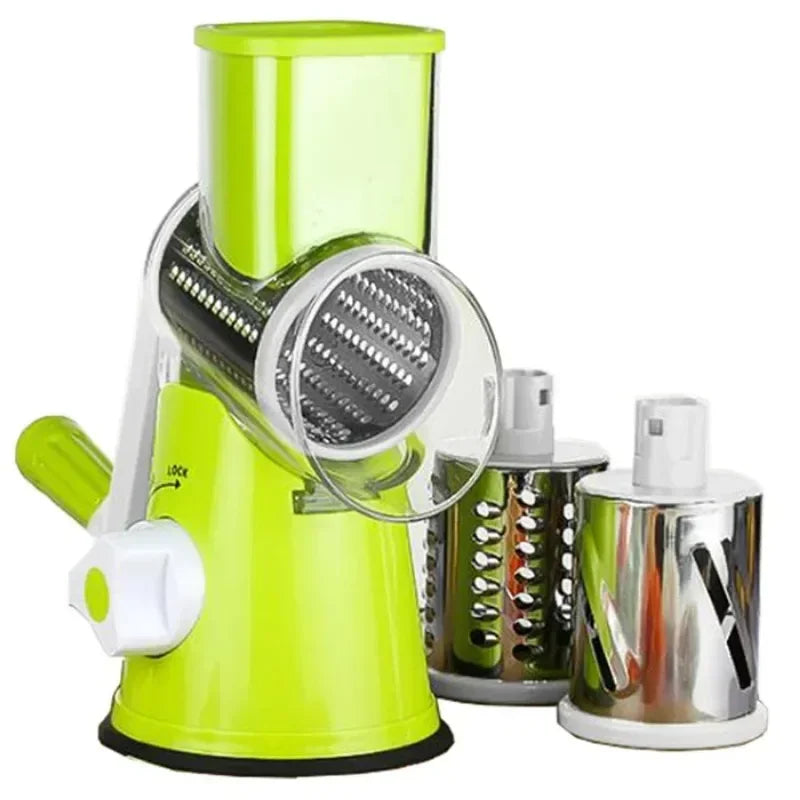 Vegetable Cutter, Slicer, Cheese Chopper, Potato Shredder, Manual Machine