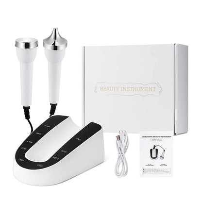 Ultrasound Skin Care Machine for Face Lifting, Eye Massager, SPA