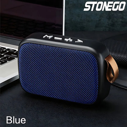 STONEGO 1PC Wireless Bluetooth Speaker Portable 3D Stereo Loudspeaker Outdoor Speaker Support FM TF Card