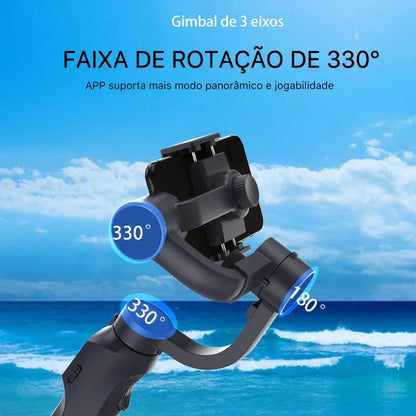 3-Axis Gimbal Stabilizer for Smartphones