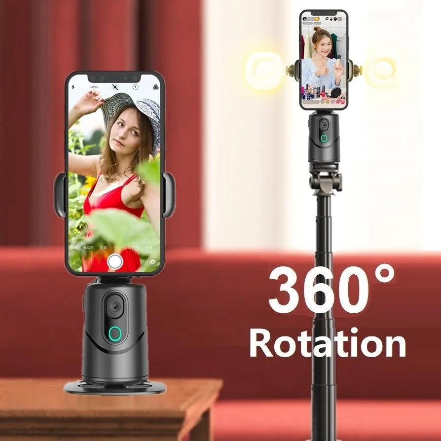 360° Rotation Smartphone Gimbal with Auto Face Tracking