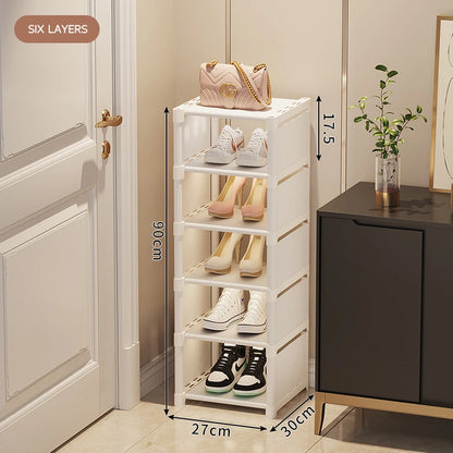 Multi-Layer Vertical Shoe Rack Organizer