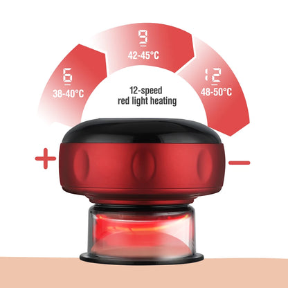 Smart Electric Cupping Massager with Heating